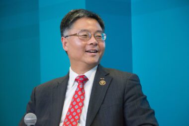 Rep. Ted Lieu at a Jan. 30, 2018 event. Photo courtesy of New America via Flickr.