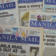 Photo of several copies of Manila Mail
