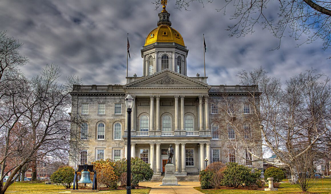 Photo of the New Hampshire statehouse