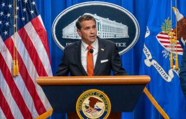 U.S. Attorney General Todd Blanche at a press conference. Photo: U.S. Department of Justice